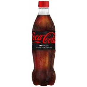 Cola Zero 0,5 L.