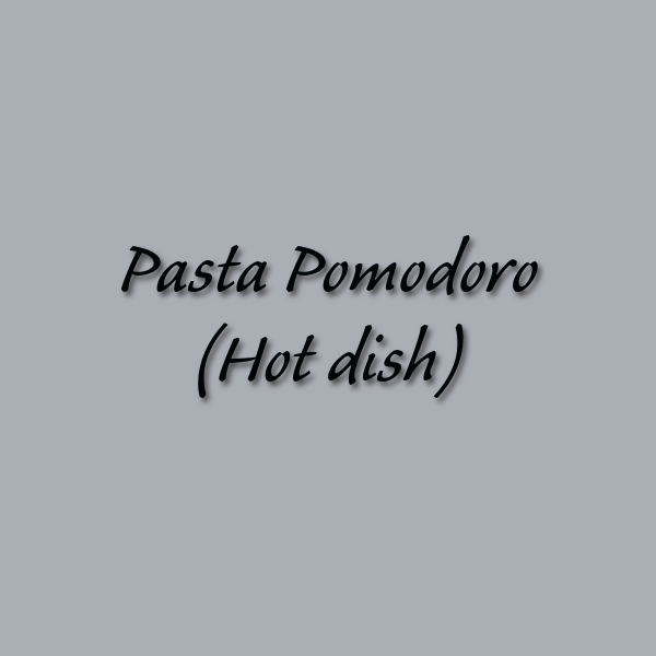 Pasta Pomodoro (Hot dish) Food mad.eaaa.dk
