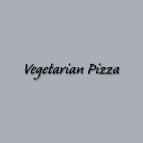 Vegetarian Pizza