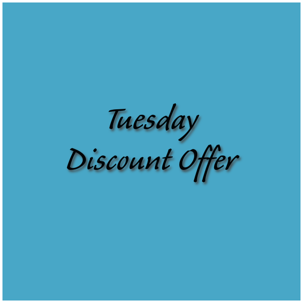 Tuesday Discount Offer 