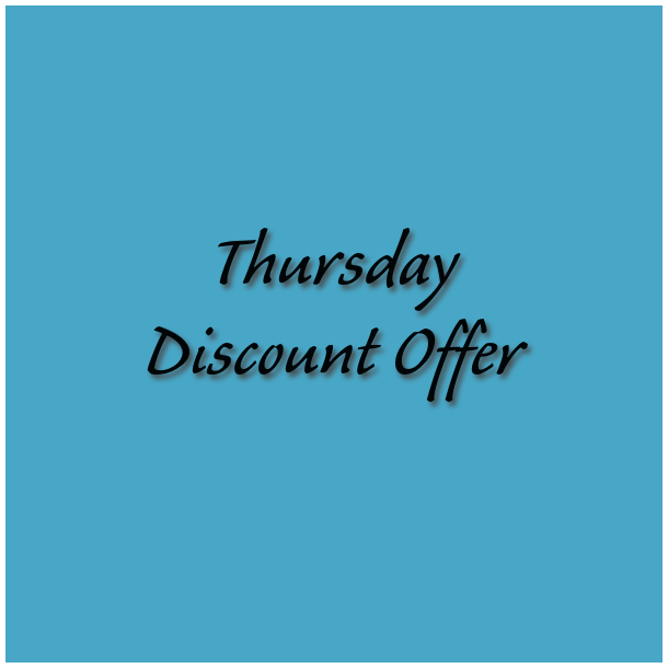 Thursday Discount offer 
