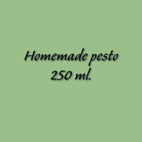 Homemade pesto 250 ml.