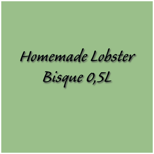 Homemade Lobster Bisque 0,5L