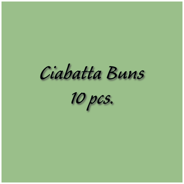 Ciabatta Buns 10 pcs.