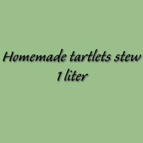 Homemade tartlets stew 1 liter